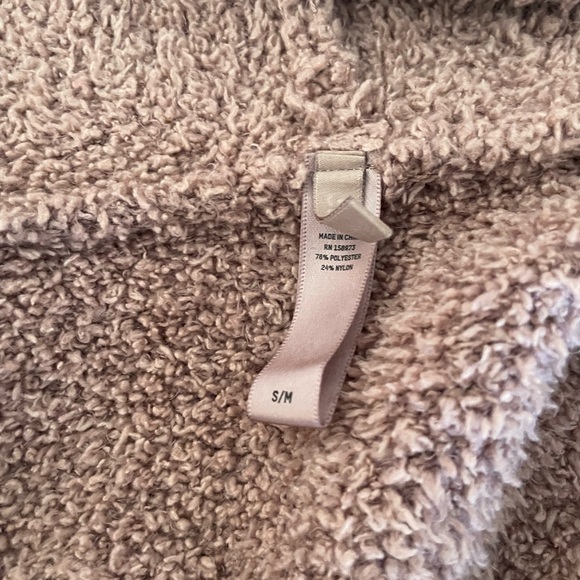 Skims Teddy Drawstring Cozy Kardashian Lounge Pants & Hoodie Jacket Size S/M 🤎 - Picture 4 of 8